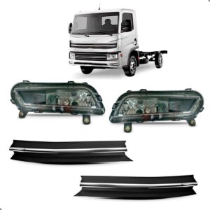 Par Milhas Frisos Grade Para Caminhão Delivery 2017 A 2024 Kit