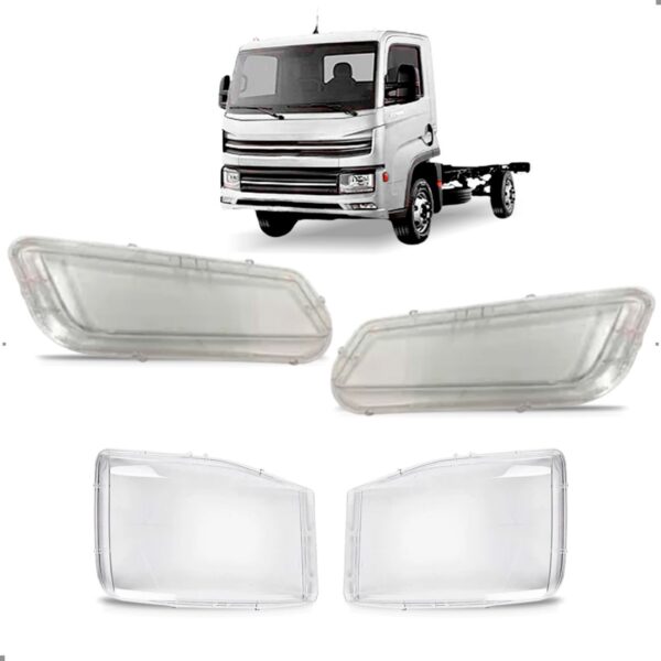 Kit Lentes Do Farol E Auxiliar Delivery 2017 2018 A 2024