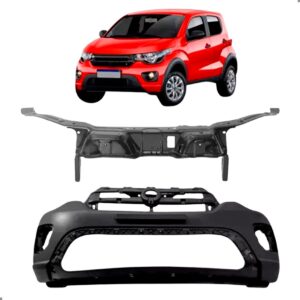 Kit Frente Mobi 2016 A 2026 Parachoque E Painel Frontal Para Pintar