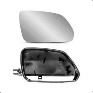 Kit Capa E Lente Retrovisor Para Golf 2008 A 2012 Esquerdo Esquerdo - Motorista