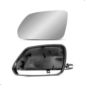 Kit Capa E Lente Retrovisor Para Golf 2008 A 2012 Direito Direito - Passageiro