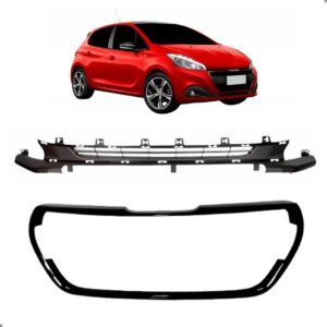 Kit Grade Friso Inferior Para Peugeot 208 2017 2018 A 2020 Kit