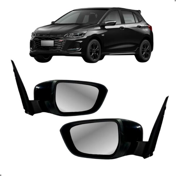 Par Retrovisor Elétrico Externo Para Onix 2020 2021 A 2026