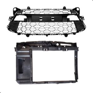 Kit Painel Frontal E Parachoque C3 2012 A 2020 Com Grade Para Pintar