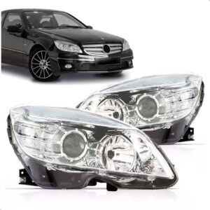 Par Farol Mercedes C180 C200 Clc 2008 2009 2010 2011 Direito E Esquerdo