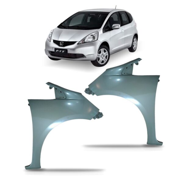 Par Paralama Honda Fit 2009 2010 2011 2012 2013