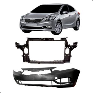 Kit Frente Cerato 2014 2015 2016 Parachoque E Painel Frontal Para Pintar
