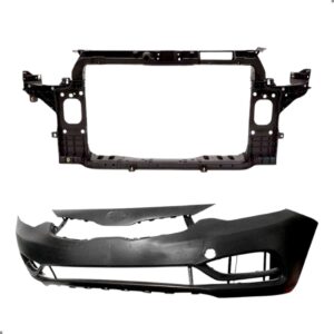 Kit Frente Cerato 2014 2015 2016 Parachoque E Painel Frontal Para Pintar
