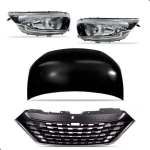 Kit Frente Para Daily 2020 A 2025 Capo Grade E Par Farol