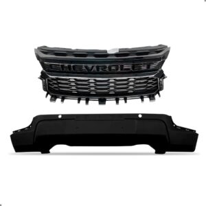 Kit Parachoque E Grade Para S10 Trailblazer 2021 2022 A 2024 Para Pintar