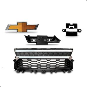 Grade Completa Com Kit Frisos S10 Trailblazer 2021 A 2024 Kit