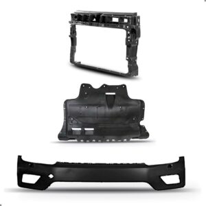Kit Parachoque Tiguan 2018 A 2021 Defletor E Painel Frontal Para Pintar
