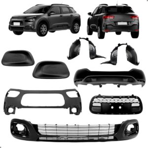 Kit Parachoques C4 Cactus 2019 A 2024 Dianteiro Traseiro Para Pintar