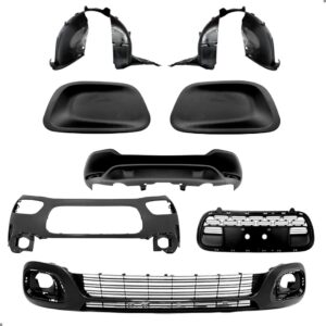 Kit Parachoques C4 Cactus 2019 A 2024 Dianteiro Traseiro Para Pintar