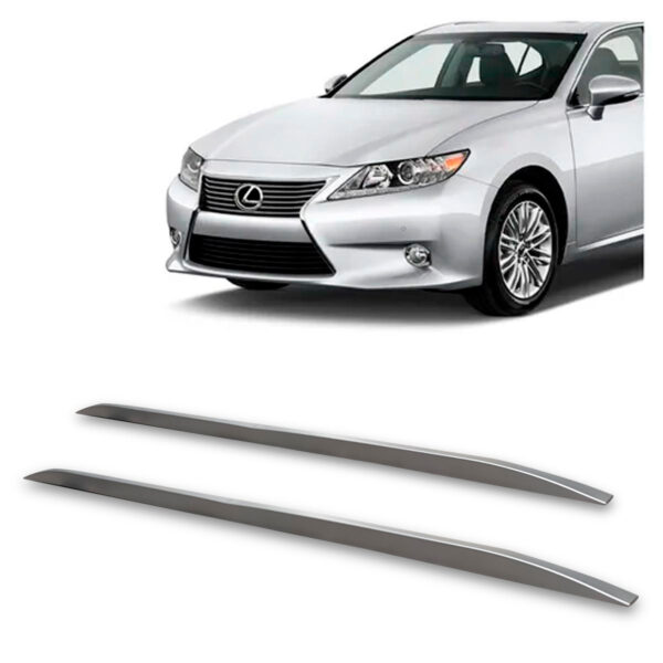 Rack De Teto Longarina LEXUS-ES-350 Decorativa Prata