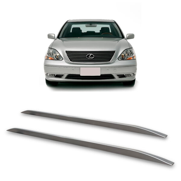 Rack De Teto Longarina LEXUS-LS-430 Decorativa Prata