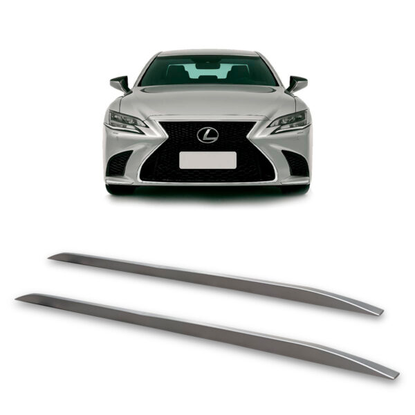 Rack De Teto Longarina LEXUS-LS-500 Decorativa Prata
