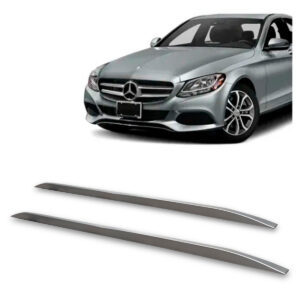 Rack De Teto Longarina MERCEDES-CLASSE-E Decorativa Prata