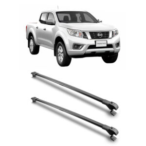 Travessa Aluminio Larga PARA Nissan Frontier Universal 1 Metro Preta