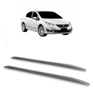 Rack De Teto Longarina PEUGEOT-408 Decorativa Prata
