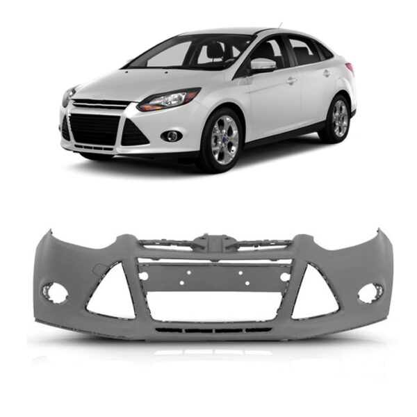 Envolvente Dianteiro Focus Para Ford 2014 2015 2016 Novo Preto