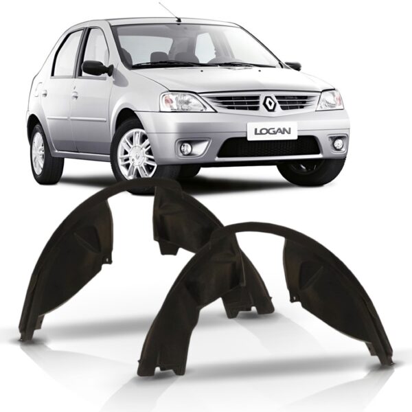 Protetor Lameiro Parabarro Dianteiro Logan 2007 A 2013 Le Direito - Passageiro