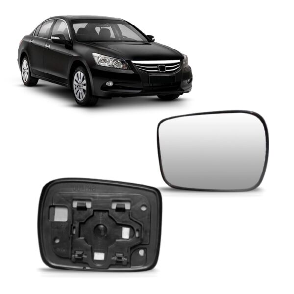 Lente Retrovisor Accord V6 2008 2009 2010 A 2011 Ld 1a Linha Lado Direito
