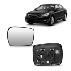 Lente Retrovisor Accord V6 2008 2009 2010 A 2011 Le 1a Linha Lado Esquerdo