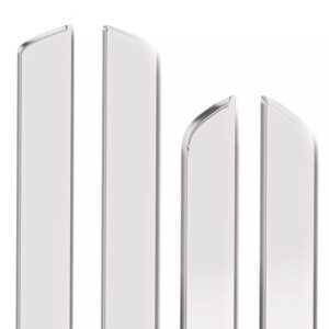 Jogo Friso Lateral Para FIAT-157 2p Fino Cromado