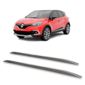 Rack De Teto Longarina RENAULT-CAPTUR Decorativa Prata