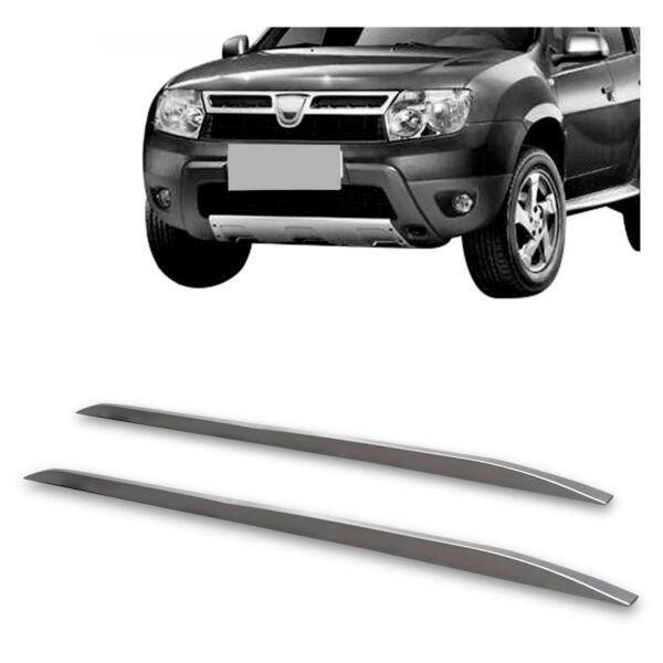 Rack De Teto Longarina RENAULT-DUSTER Decorativa Prata
