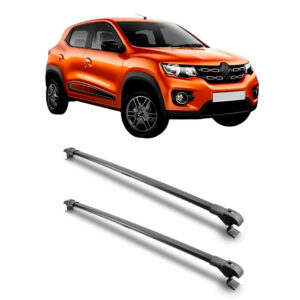 Travessa Aluminio Larga PARA Renault Kwid Universal 1 Metro Preta