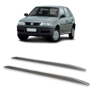 Travessa Aluminio Larga PARA Volkswagen Gol Universal 1 Metro Preta