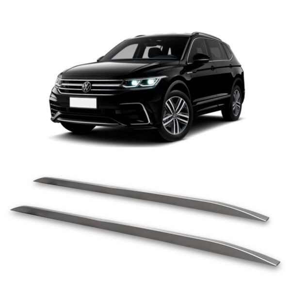 Rack De Teto Longarina VW-TIGUAN Decorativa Prata