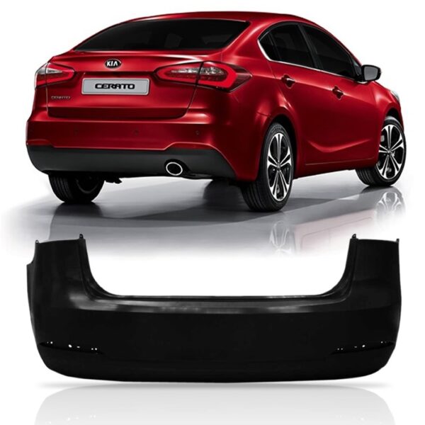 Parachoque Traseiro Para Cerato 2014 2015 A 2016