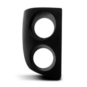 Moldura Milha Strada Tela Com Furo Duplo 2005 A 2008 Lado Direito