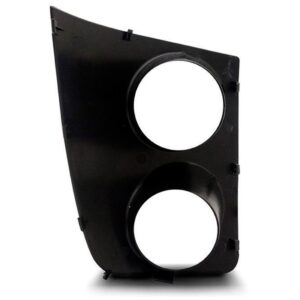 Moldura Milha Strada Tela Com Furo Duplo 2005 A 2008 Lado Esquerdo