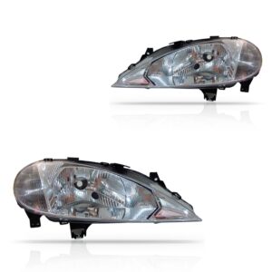 Farol Megane 2000 2001 2002 03 04 2005 Foco Simples 1ª Linha Direito/passageiro