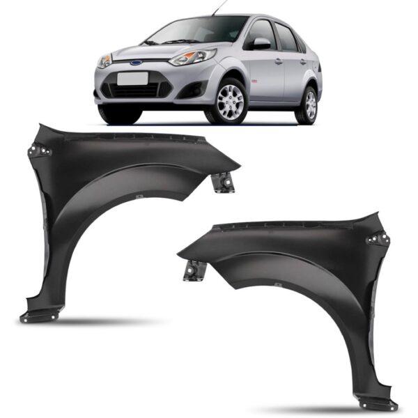 Paralama Dianteiro Fiesta 2010 A 2011 Lado Esquerdo