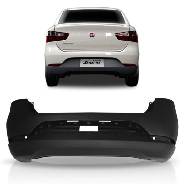 Parachoque Traseiro Grand Siena 2013 A 2017 1a Linha