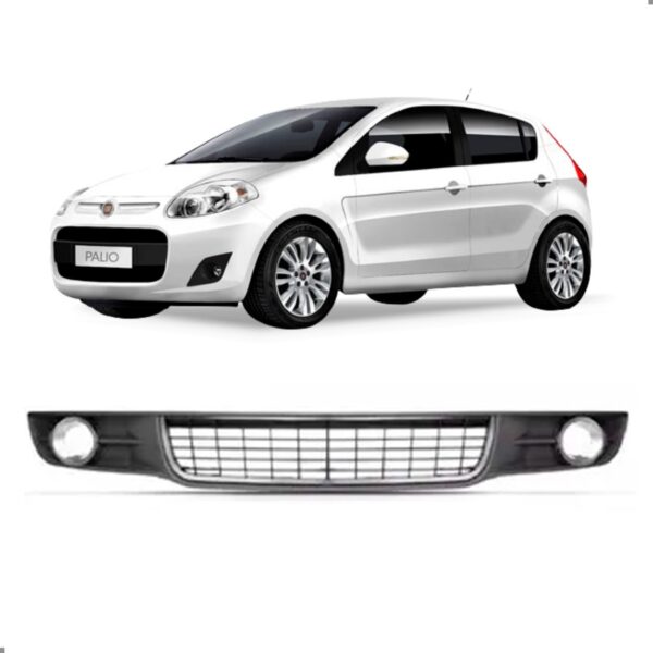 Spoiler Saia Palio Siena 2010 2011 2012 Friso Cromado Cinza