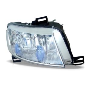 Farol Fiat Stilo 02/08 Cromado Com Farol Milha Aux 1ª Linha Direito
