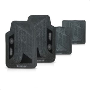 Tapete Jac J2 J3 Todos Pvc Logo Bordado Preto