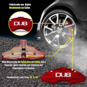 Par Capa Pinça Freio Tuning Esportiva Várias Cores C/trava Cereja Escolha O Modelo