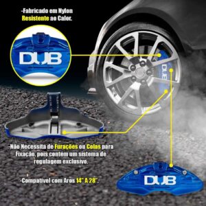Par Capa Pinça Freio Tuning Esportiva Várias Cores C/trava Azul Vw Saveiro