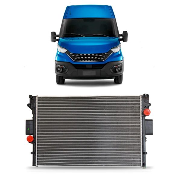 Radiador Para Iveco Daily 2008 A 2012 3.0 Manual