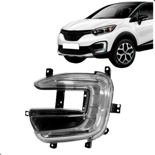 Daylight Para Captur 2017 2019 2020 2021 Sem Milha Auxiliar Esquerdo Motorista