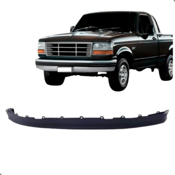 Saia Spoiler Dianteiro Para F1000 1997 1998 Preto