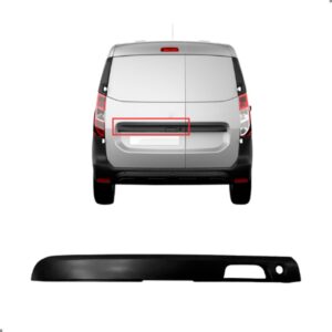 Moldura Traseira Para Kangoo 2024 2025 2026 Com Furo Chave Esquerdo Motorista