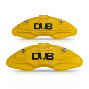 Par Capa Pinça De Freio Esportiva Dub Jetta Cor Amarelo